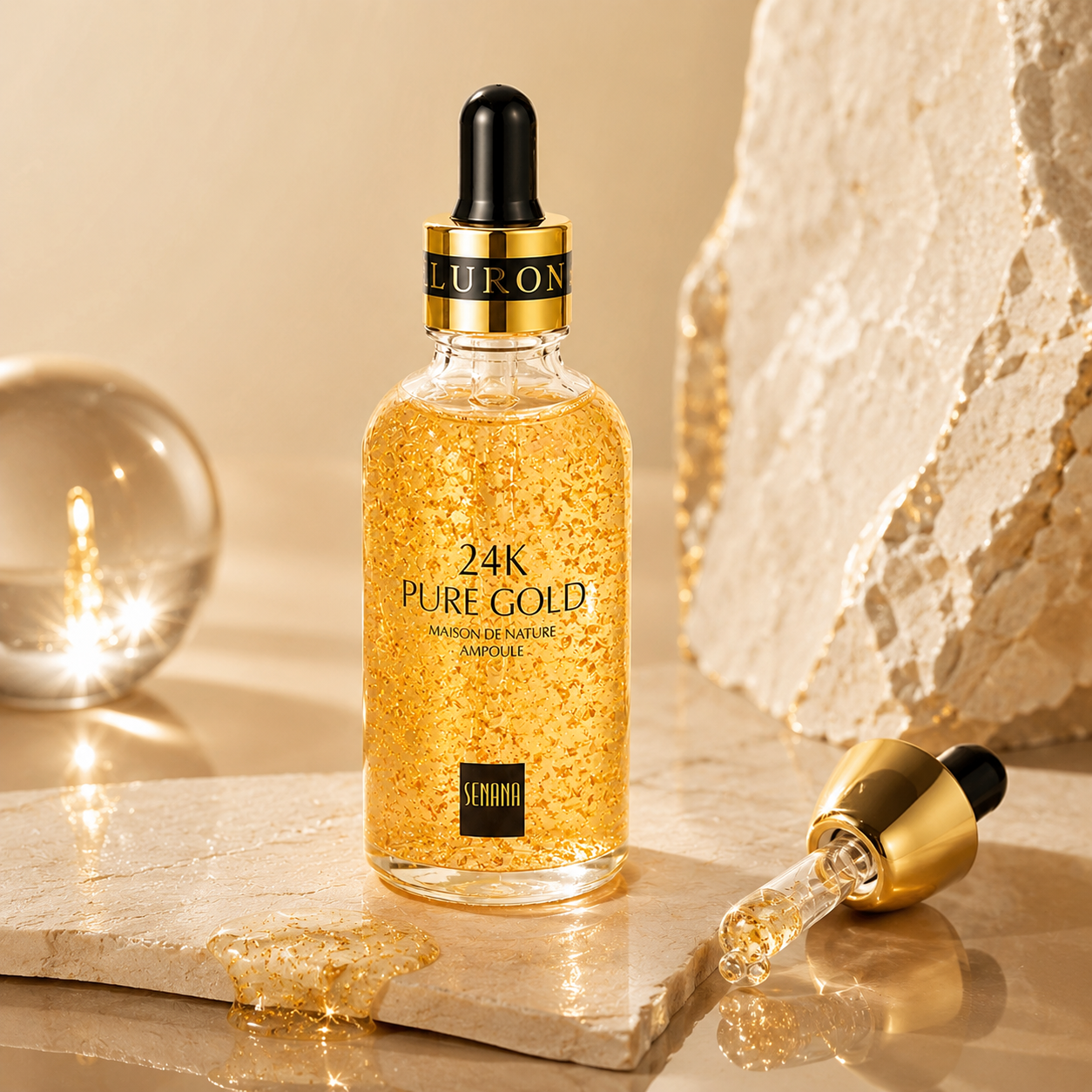 Gold Radiance Serum™ – Sérum Iluminador de Oro 24K y Niacinamida