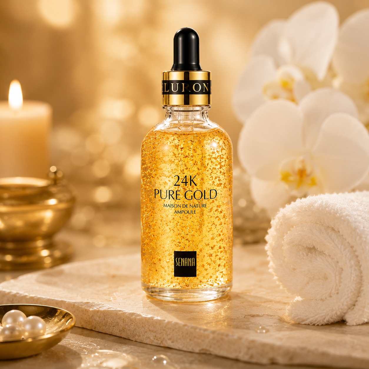 Gold Radiance Serum™ – Sérum Iluminador de Oro 24K y Niacinamida