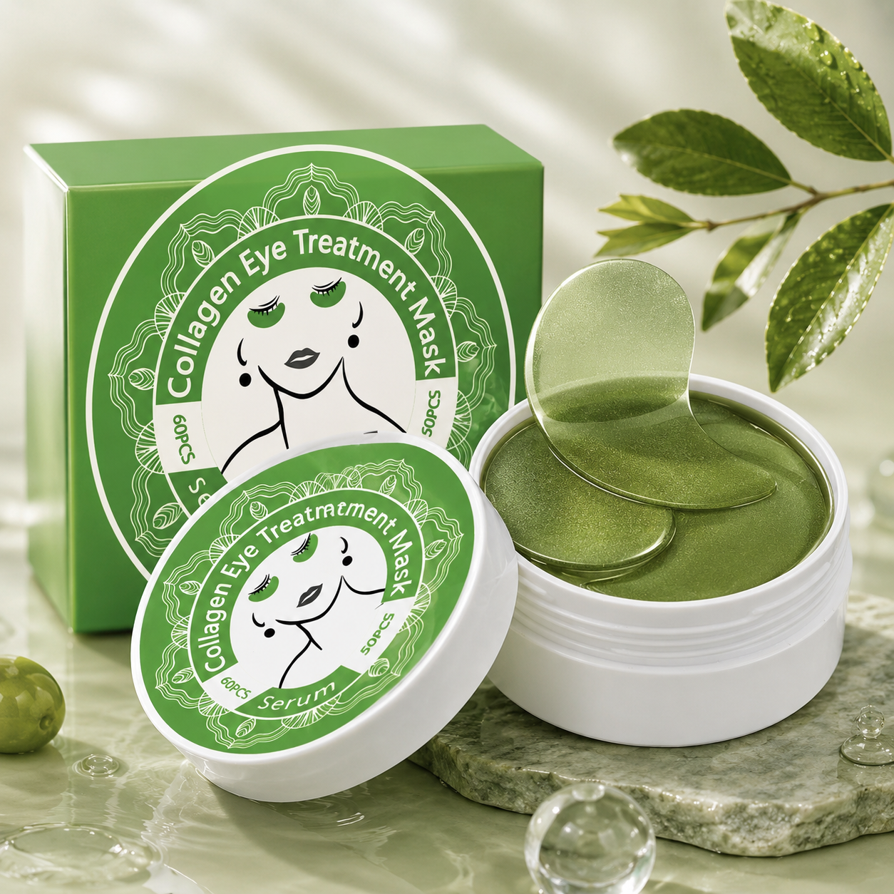 GoldLift Eye Patches™ – Parches Hidratantes de Oro para Contorno de Ojos