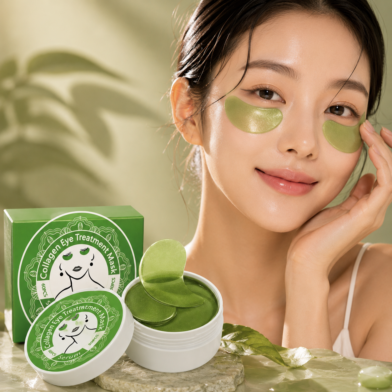 GoldLift Eye Patches™ – Parches Hidratantes de Oro para Contorno de Ojos