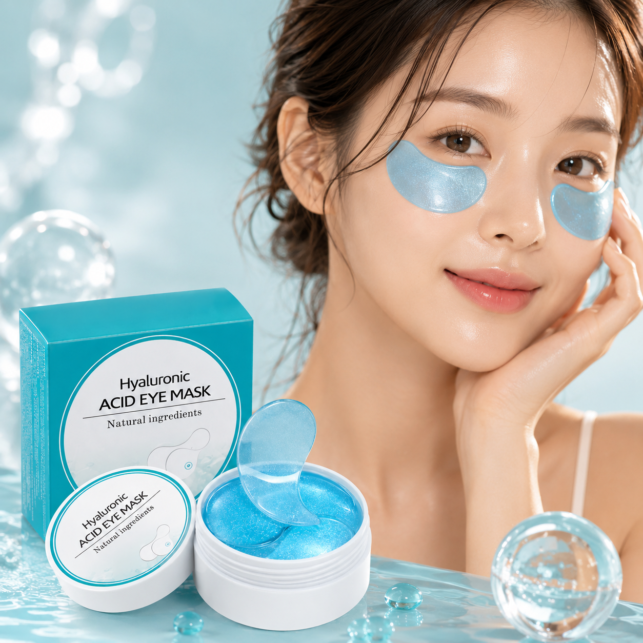 GoldLift Eye Patches™ – Parches Hidratantes de Oro para Contorno de Ojos