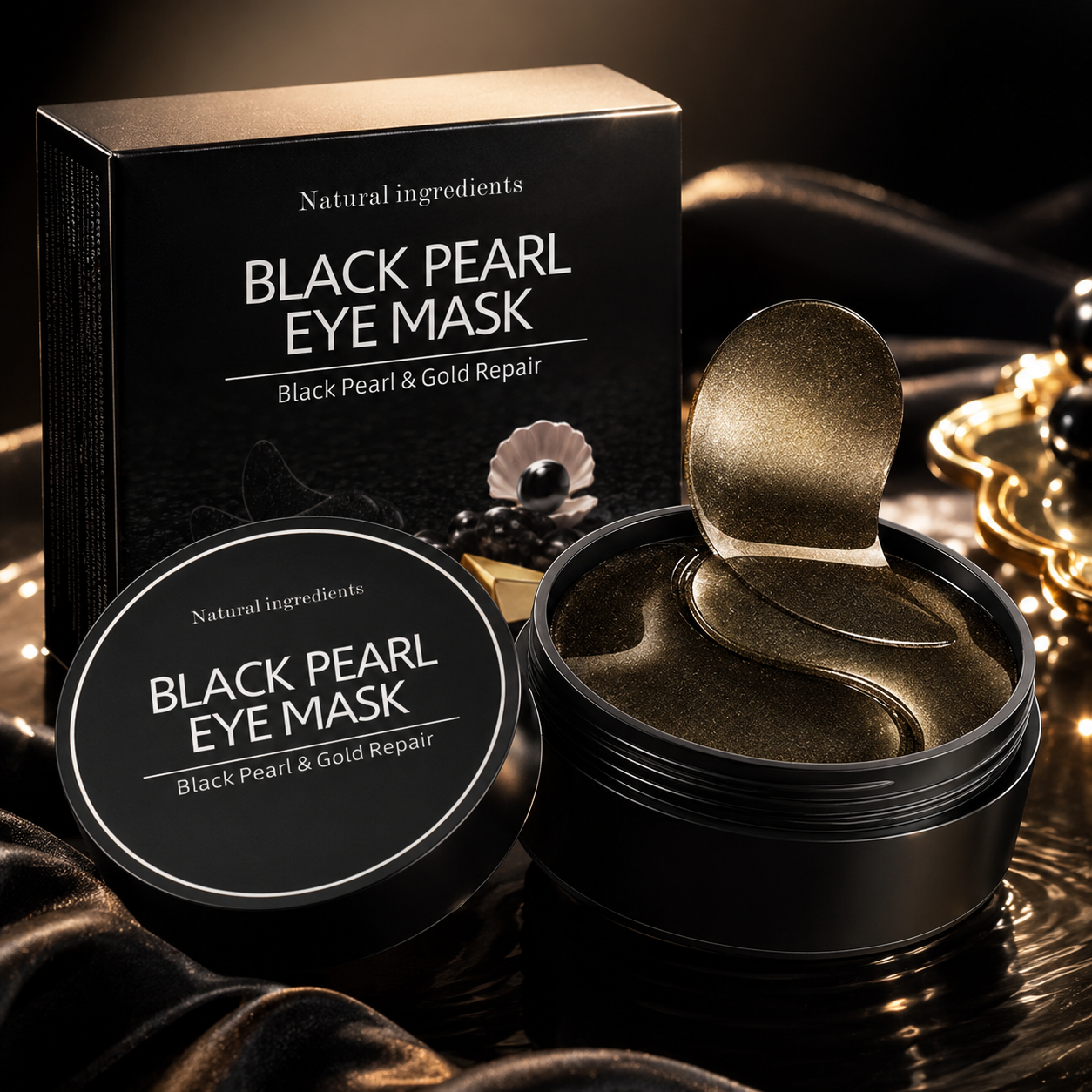 GoldLift Eye Patches™ – Parches Hidratantes de Oro para Contorno de Ojos