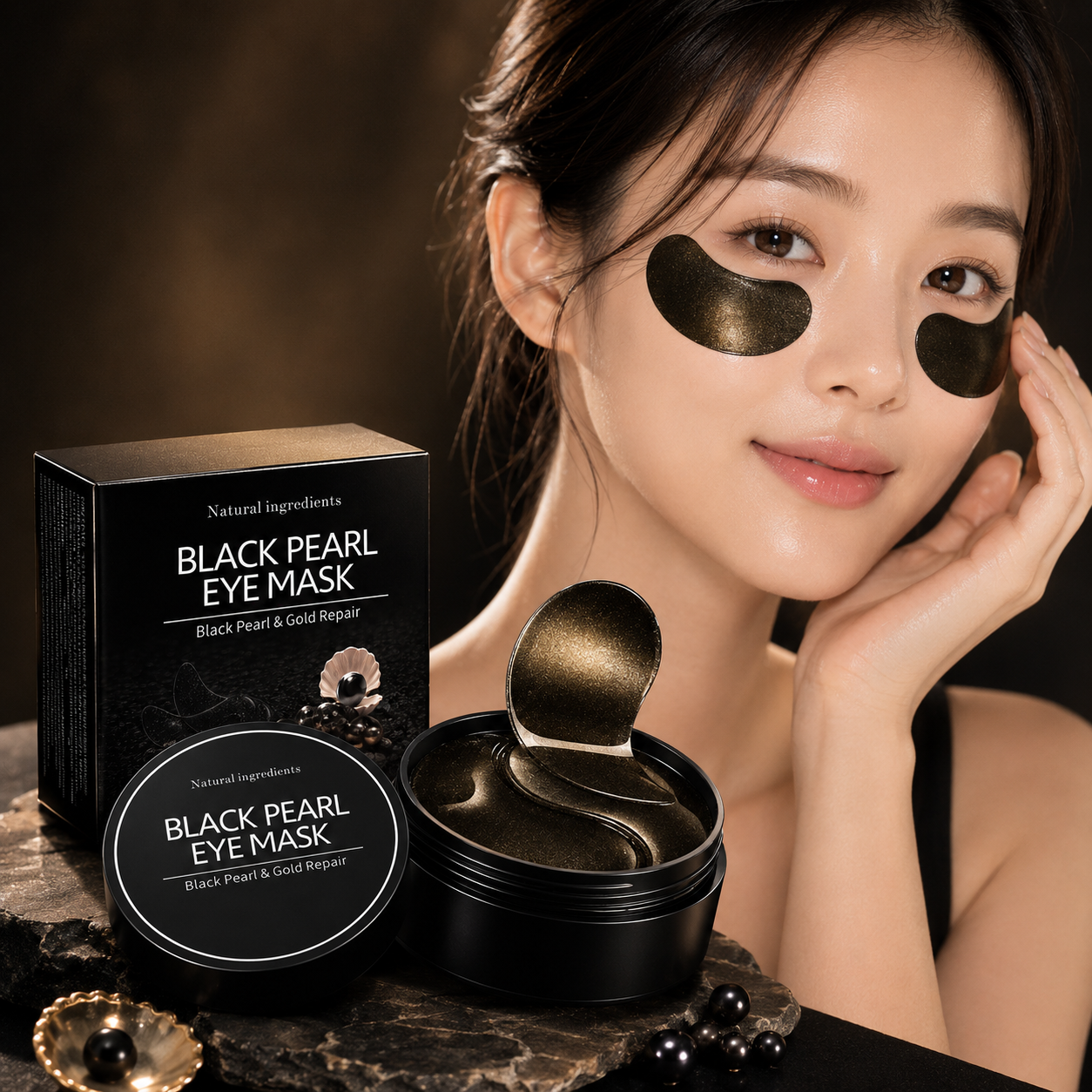 GoldLift Eye Patches™ – Parches Hidratantes de Oro para Contorno de Ojos